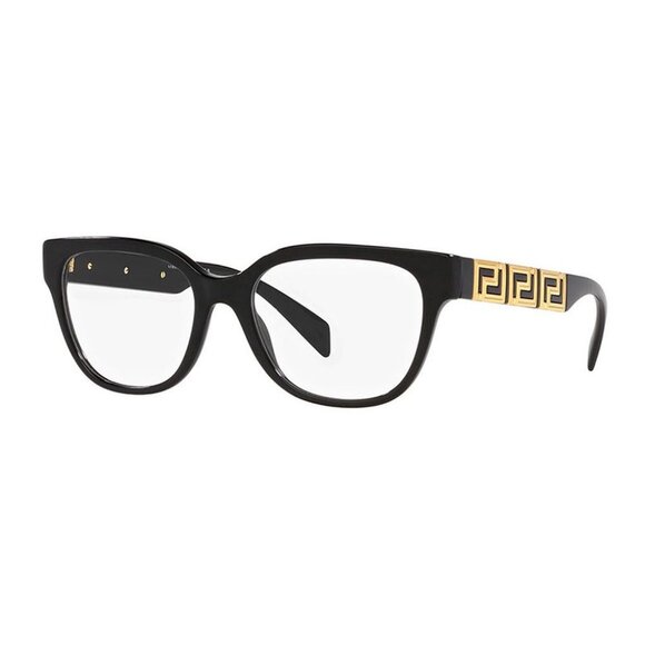 NEW VERSACE VE3338 GB1 EYEGLASSES WOMEN VERSACE MOD 3338 BLACK - Picture 1 of 3